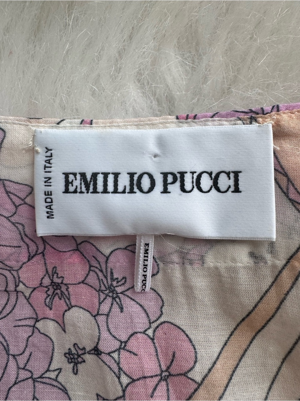Authentic Emilio Pucci tunic dress silk cotton - Picture 8 of 10